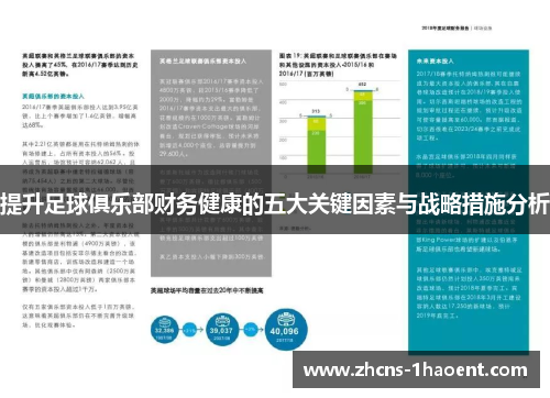 提升足球俱乐部财务健康的五大关键因素与战略措施分析